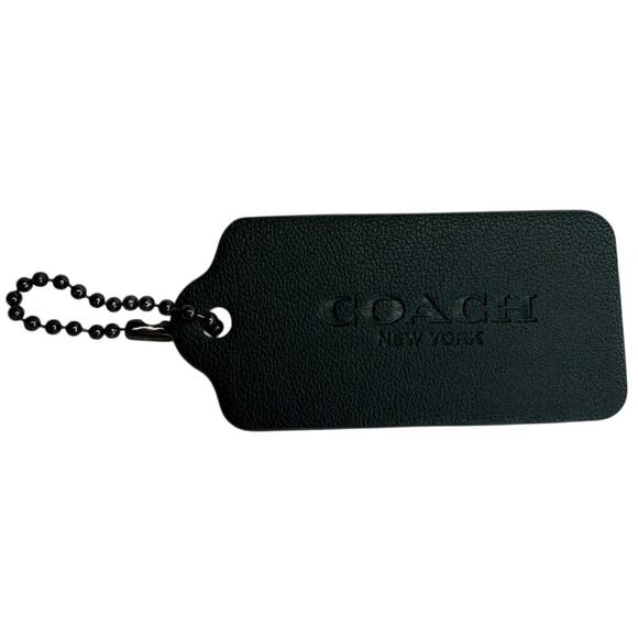 COACH Replacement Green Hang Tag Key Fob Bag Charm - Picture 1 of 3